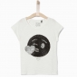 Preview: IKKS actua emoji® reversible sequins t-shirt blanc cassé ---NEW---